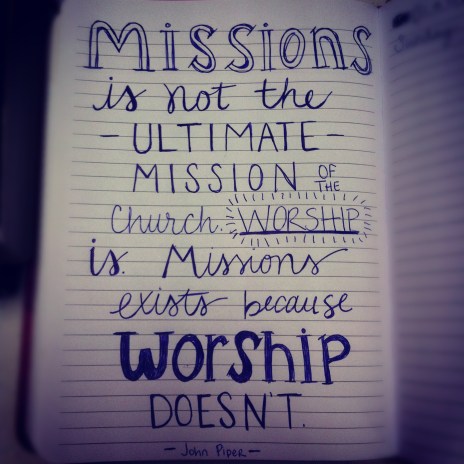 Missions, John Piper