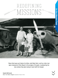 Steve Saint and Waodani