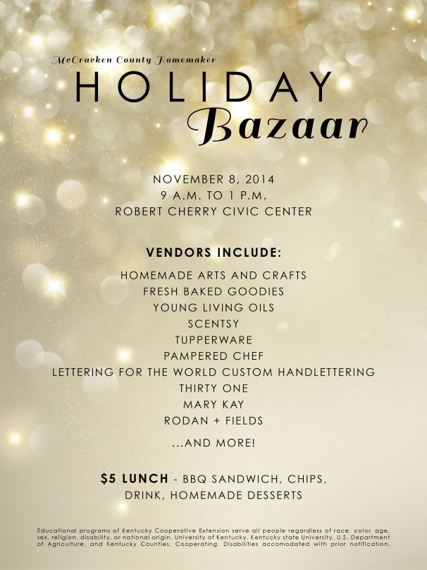 HomemakersBazaarFlyer