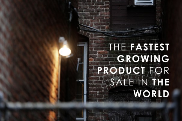 The fastest growing product for sale in the world