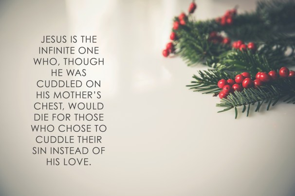 Jesus was cuddled to cuddle.jpg